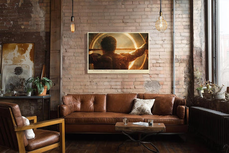 Paul Sinus Wandbild 120x80cm Gewichtheben Sportmotiv kraftvolles Training moderne Fitness Kunst dynamische Athlet Szene stilvolle Wanddekoration fuer Wohnzimmer Büro Fitnessraum