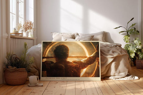 Paul Sinus Wandbild 120x80cm Gewichtheben Sportmotiv kraftvolles Training moderne Fitness Kunst dynamische Athlet Szene stilvolle Wanddekoration fuer Wohnzimmer Büro Fitnessraum