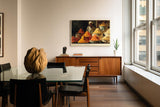 Paul Sinus Wandbild 120x80cm Gewürzhändler auf dem Basar – Farbintensive Marktszene mit orientalischer Atmosphäre