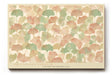 Paul Sinus Wandbild 120x80cm Ginkgo Blaetter Muster sanfte Naturfarben beige gruen moderne botanische Wanddekoration fuer Wohnzimmer Büro