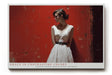 Paul Sinus Wandbild Grace in Contrasting Colors – Stilvolles Porträt mit kraftvollem Farbkontrast – Ausdrucksstarkes Wandbild zwischen Licht, Schatten und Emotion.