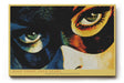 Paul Sinus Wandbild 120x80cm Half Light Full Stare moderne Pop Art Augen Portrait Kunst Poster für Wohnzimmer Büro Studio