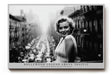 Paul Sinus Wandbild 120x80cm Hollywood Ikone schwarz weiß Porträt klassische Filmlegende Vintage Fotokunst elegante
