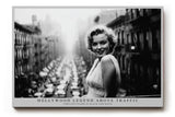 Paul Sinus Wandbild 120x80cm Hollywood Ikone schwarz weiß Porträt klassische Filmlegende Vintage Fotokunst elegante