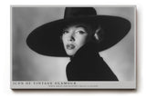 Paul Sinus Wandbild Icon of Vintage Glamour – Zeitlose Eleganz und geheimnisvolle Anmut im Stil der 50er Jahre