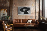 Paul Sinus Wandbild Icon of Vintage Glamour – Zeitlose Eleganz und geheimnisvolle Anmut im Stil der 50er Jahre