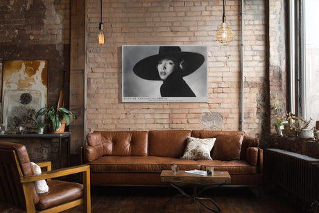 Paul Sinus Wandbild Icon of Vintage Glamour – Zeitlose Eleganz und geheimnisvolle Anmut im Stil der 50er Jahre