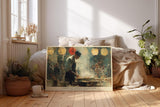Paul Sinus Wandbild 120x80cm Japanischer Ramen Koch bei der Arbeit – Atmosphärische Streetfood Szene mit traditioneller Küche
