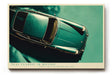 Paul Sinus Wandbild 120x80cm Klassischer Oldtimer in Türkis Vintage Auto Kunst Retro Design für Wohnzimmer Büro Garage