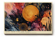 Paul Sinus Wandbild 120x80cm Kosmische Explosion Abstrakte Galaxie Kunst LeinWandbild 120x80cm Universum Wanddekoration