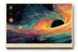 Paul Sinus Wandbild 120x80cm Kosmische Spiralgalaxie abstrakte Space Art moderne Universum Kunst Wanddekoration