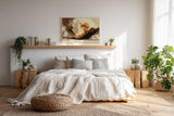 Paul Sinus Wandbild 120x80cm Kraftvolle Meereswelle Abstrakte Ozean Kunst Dynamische Natur Darstellung