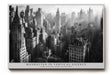 Paul Sinus Wandbild 120x80cm Manhattan Skyline Schwarz Weiss Stadt Architektur Fotokunst
