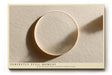 Paul Sinus Wandbild 120x80cm minimalistische Kreisform beige modern abstrakte Kunst Kunstdruck grosses Wandbild 120x80cm ruhige Wanddekoration fuer Wohnzimmer Büro