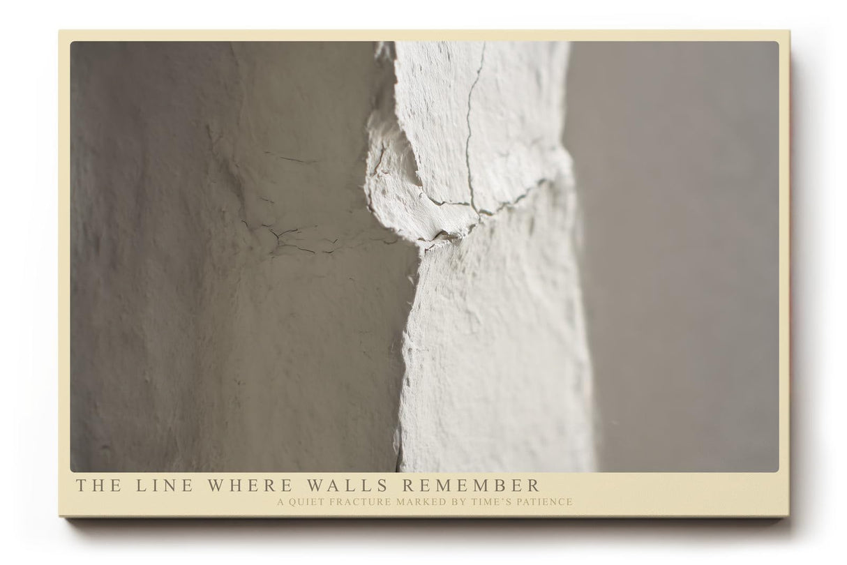 Paul Sinus Wandbild 120x80cm Minimalistische Wandstruktur abstrakte Betonoptik moderne Architektur Kunst
