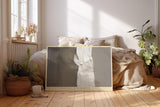 Paul Sinus Wandbild 120x80cm Minimalistische Wandstruktur abstrakte Betonoptik moderne Architektur Kunst