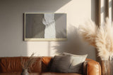 Paul Sinus Wandbild 120x80cm Minimalistische Wandstruktur abstrakte Betonoptik moderne Architektur Kunst
