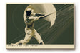 Paul Sinus Wandbild 120x80cm Moment of Pure Impact Baseball Sport Kunst Illustration dynamisches Poster für Wohnzimmer Büro Studio
