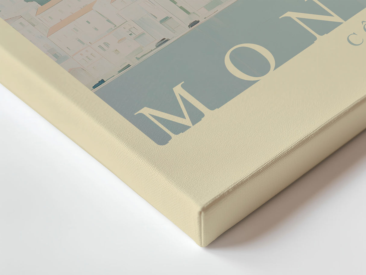 Paul Sinus Wandbild Monaco Côte d’Azur – Elegantes Porträtmotiv im mediterranen Stil von Monaco