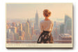 Paul Sinus Wandbild New York City Heights – Urbaner Blick auf die Skyline mit zeitloser Eleganz und weiblicher Perspektive – Kunstvolles Wandbild mit emotionaler Tiefe und architektonischer Weite.