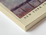 Paul Sinus Wandbild New York in Her Heart Dreaming Across the River Toward the City