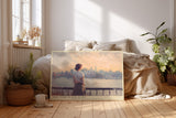 Paul Sinus Wandbild New York in Her Heart Dreaming Across the River Toward the City