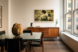 Paul Sinus Wandbild 120x80cm Nostalgisches Frauenportrait Klassische Kunst LeinWandbild 120x80cm Elegante Vintage Wanddekoration