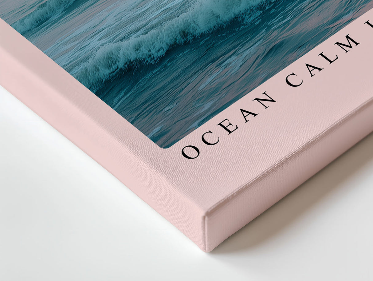 Paul Sinus Wandbild Ocean Calm in Soft Light – Stille des Meeres im sanften Abendlicht