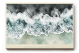Paul Sinus Wandbild 120x80cm Ocean in Suspended Silence Luftaufnahme Wellen Meer Natur Kunst fuer Wohnzimmer Schlafzimmer und Büro