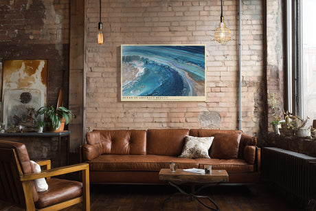 Paul Sinus Wandbild Ocean of Abstract Beauty – Farben im Tanz der Wellenbewegung