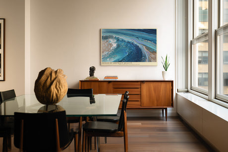 Paul Sinus Wandbild Ocean of Abstract Beauty – Farben im Tanz der Wellenbewegung