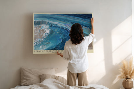 Paul Sinus Wandbild Ocean of Abstract Beauty – Farben im Tanz der Wellenbewegung