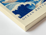 Paul Sinus Wandbild Ocean Rhythms in Motion – Kraftvolle Meereswellen in dynamischer Bewegung – Künstlerisches Wandbild mit Energie, Tiefe und maritimer Harmonie.