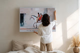 Paul Sinus Wandbild On the White Horse of Memory – Zeitlose Eleganz und kulturelle Symbolik in moderner Komposition