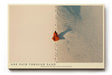 Paul Sinus Wandbild 120x80cm One Path Through Sand Wüstenlandschaft mit Fußspuren minimalistische Natur Fotokunst Poster für Wohnzimmer Büro