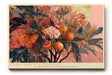 Paul Sinus Wandbild 120x80cm Orangenbaum mit Blueten und Fruechten Botanische Kunst in warmen Naturfarben