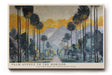 Paul Sinus Wandbild Palm Avenue to the Horizon Tall Trees Frame the View of Distant Peaks