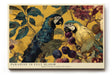 Paul Sinus Wandbild 120x80cm Papageien im Tropischen Garten Farbenfrohe Exotische Vogelkunst mit Früchten Natur Wanddekoration