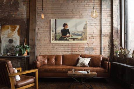 Paul Sinus Wandbild Paris A City for Dreamers – Romantische Pariser Eleganz in zeitloser Atmosphäre
