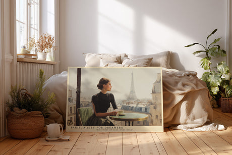 Paul Sinus Wandbild Paris A City for Dreamers – Romantische Pariser Eleganz in zeitloser Atmosphäre