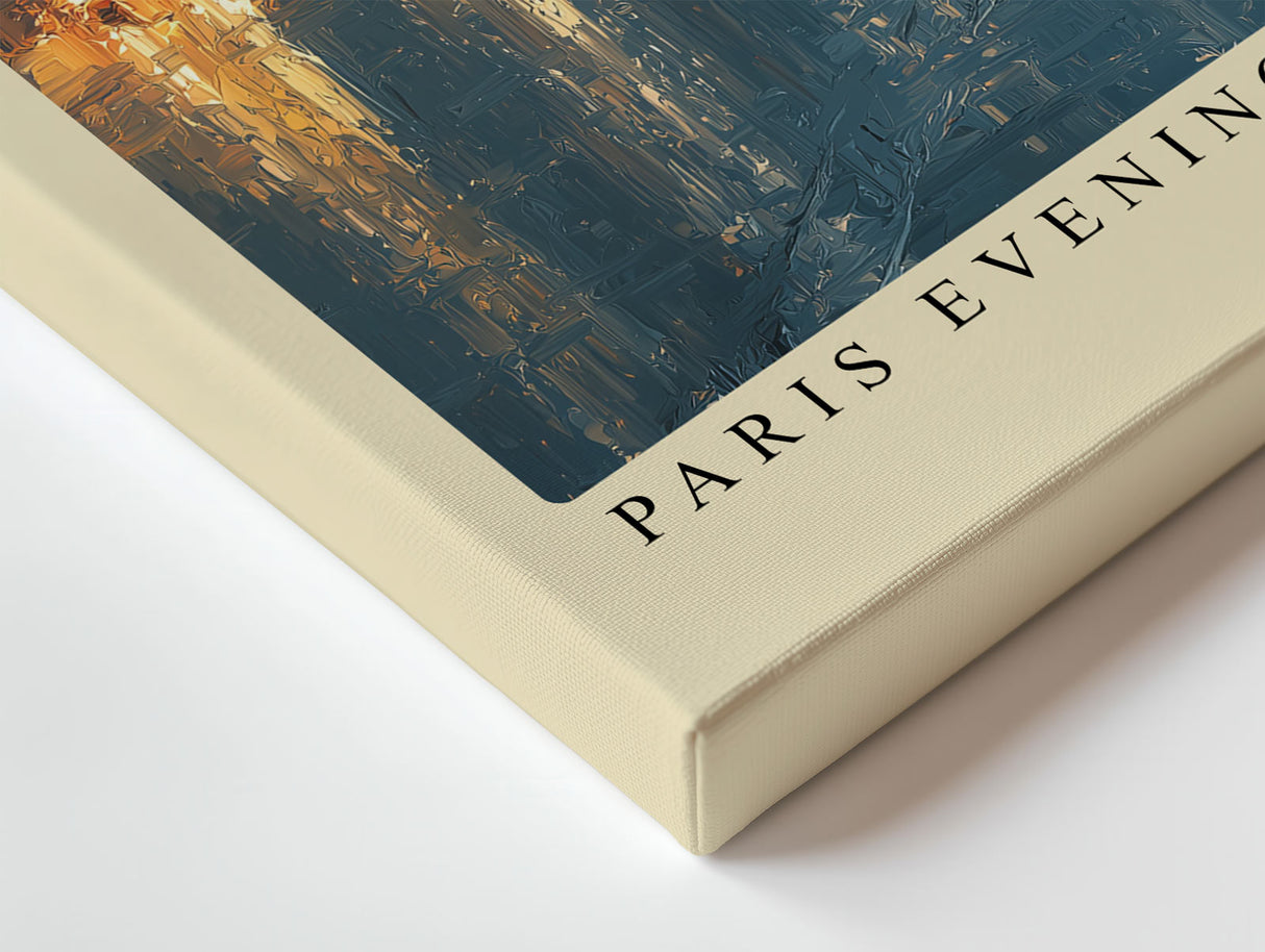 Paul Sinus Wandbild Paris Evening of Longing – Abend in Paris voller Sehnsucht