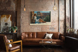 Paul Sinus Wandbild Roman Sunlight and Ancient Stones Timeless City Embraces a Summer Moment