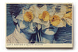 Paul Sinus Wandbild 120x80cm Romantisches Paar mit Narzissen Surreale Blumen Portrait Kunstmotiv mit poetischer Stimmung