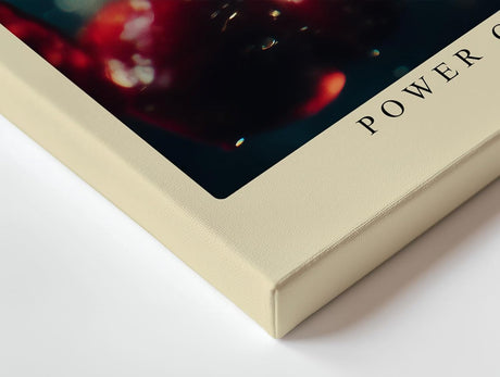 Paul Sinus Wandbild 120x80cm rote Beeren Makrofotografie Naturmotiv moderne Food Fotografie Kunstbild stilvolle Wanddekoration fuer Kueche Esszimmer Wohnzimmer