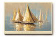 Paul Sinus Wandbild Sailing into the Golden Light – Segeln im Glanz des goldenen Abends