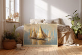Paul Sinus Wandbild Sailing into the Golden Light – Segeln im Glanz des goldenen Abends