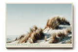 Paul Sinus Wandbild 120x80cm Sandduenen mit Strandgras ruhige Naturfotografie minimalistische Landschaft stilvolle Wanddekoration fuer Wohnzimmer Büro