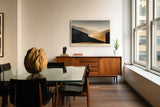 Paul Sinus Wandbild Shapes of Timeless Dimensions – Abstrakte Landschaft in geometrischer Perfektion und meditativer Tiefe