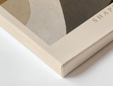 Paul Sinus Wandbild Shapes Speak in Silent Rhythms Abstract Harmony in Neutral Tones