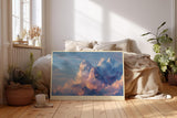 Paul Sinus Wandbild 120x80cm Sky in Bloom dramatische Wolken Himmel Landschaft Kunst Poster für Wohnzimmer Schlafzimmer Büro